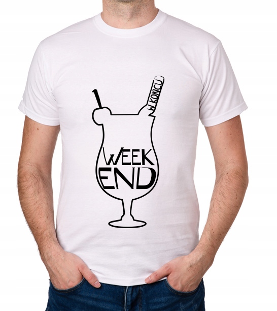 

koszulka W Końcu Weekend prezent