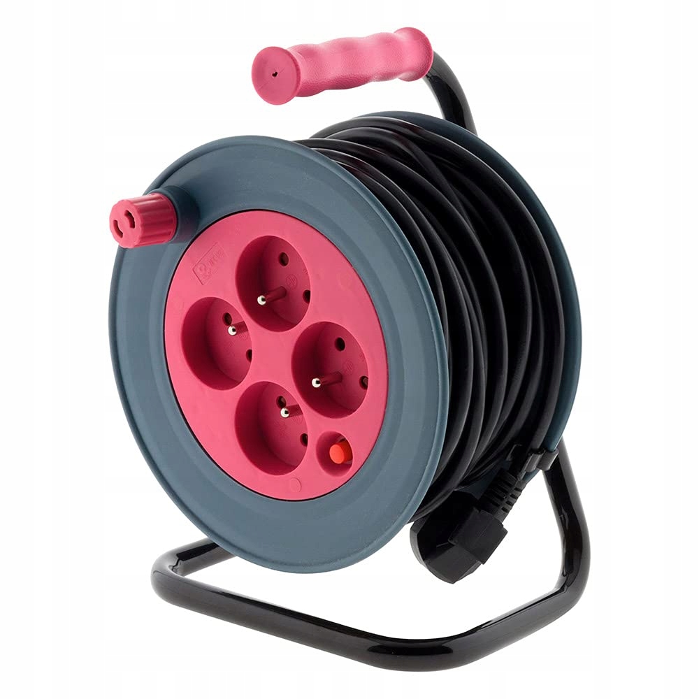ZENITECH Przedłużacz Domowy 15m 3G1 mm² Różowy — miniatura 3