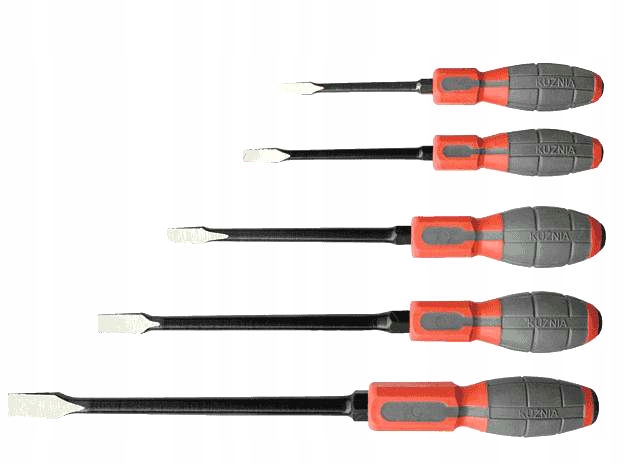 KUŹNIA WKRĘTAKI ŚLUSARSKIE PŁASKIE KOMPLET 5 elem. RWWc 1-171-83-502