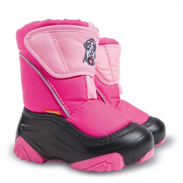 BUTY ZIMOWE DZIEWCZĘCE Demar CIEPŁE ŚNIEGOWCE DLA DZIEWCZYNKI 22 / 23