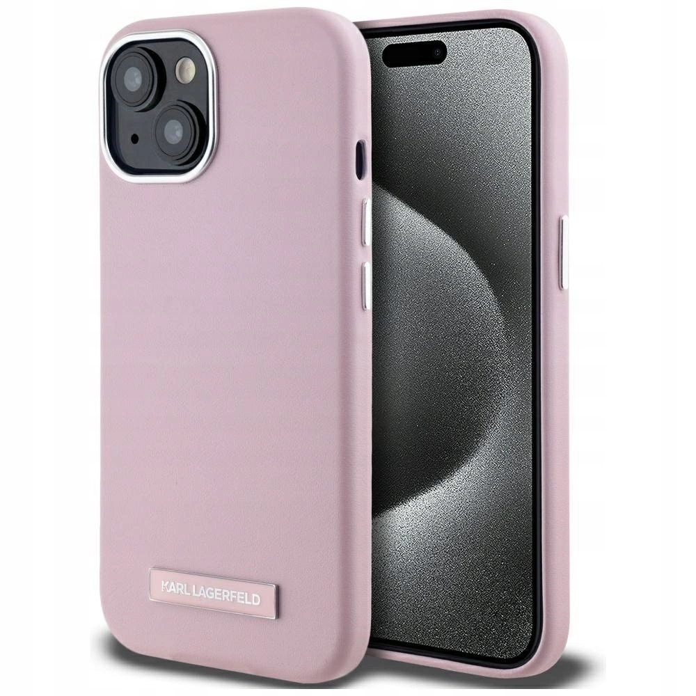 Pouzdro pro iPhone 15 – Karl Lagerfeld růžové