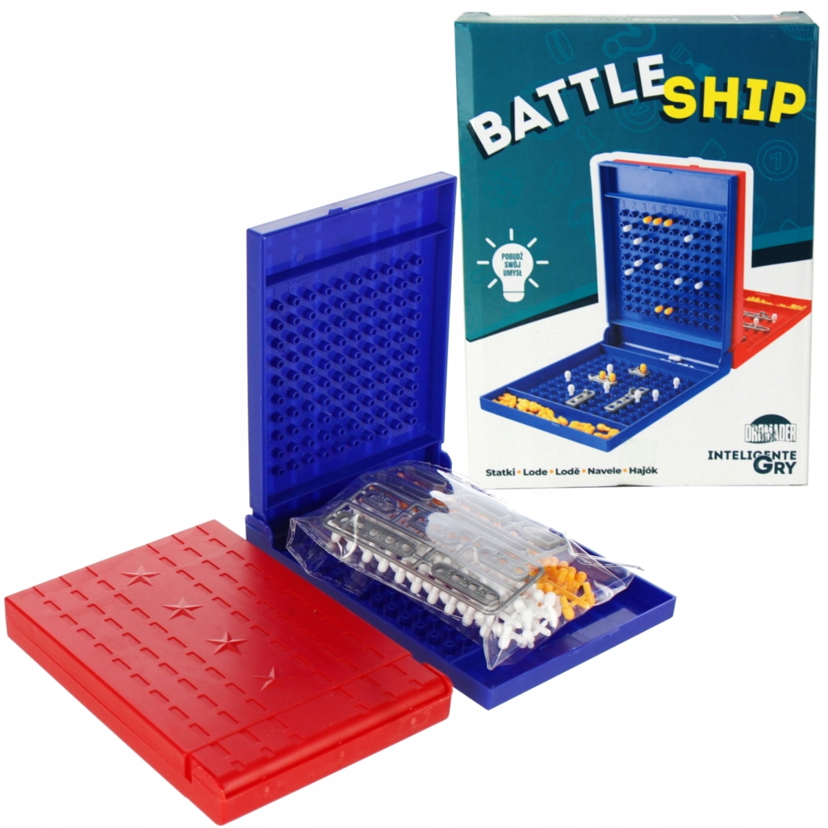 GRA W STATKI BITWA MORSKA OKRĘTY STRATEGICZNA