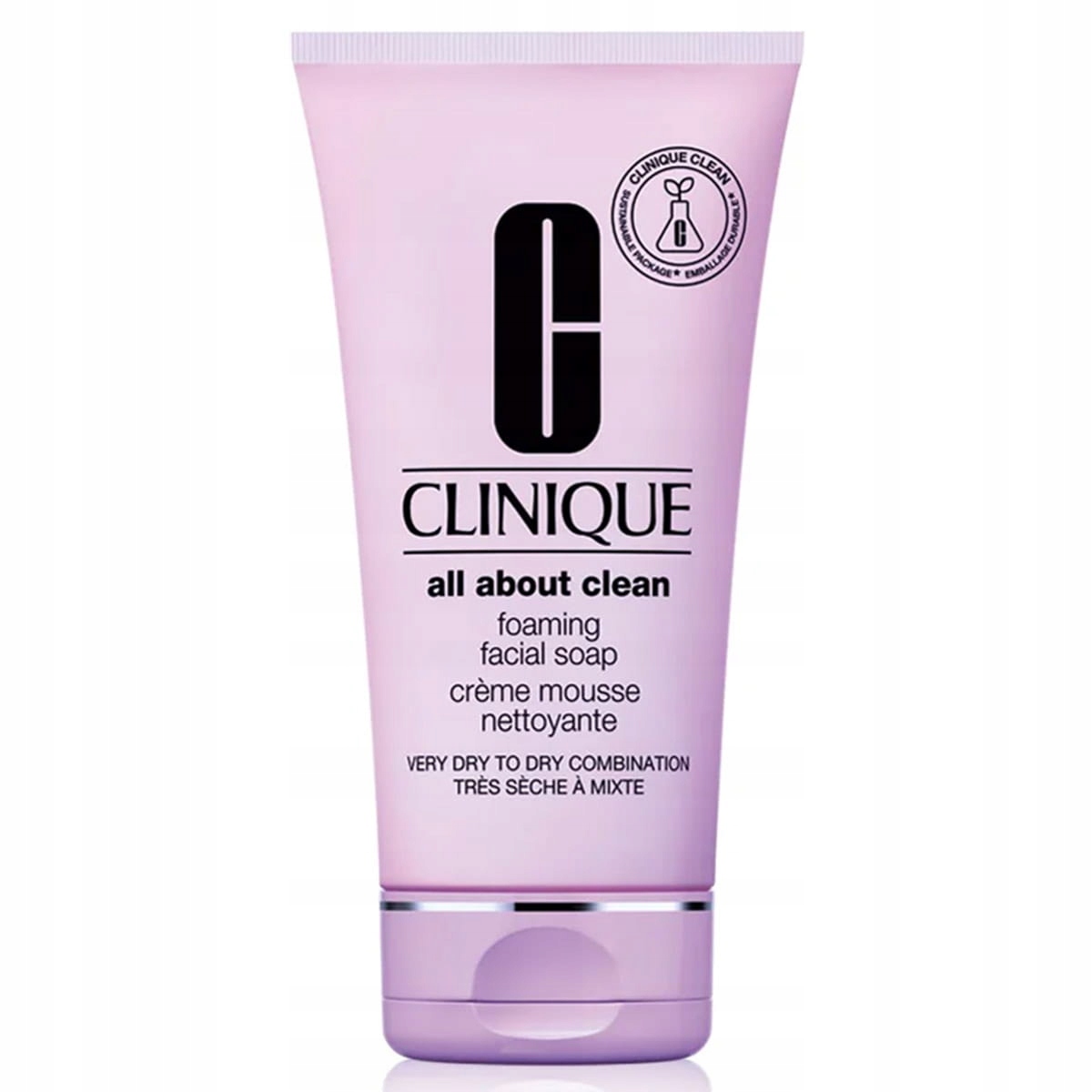 Clinique All About Clean Foaming Sonic Facial Soap mýdlo na obličej 150 Ml