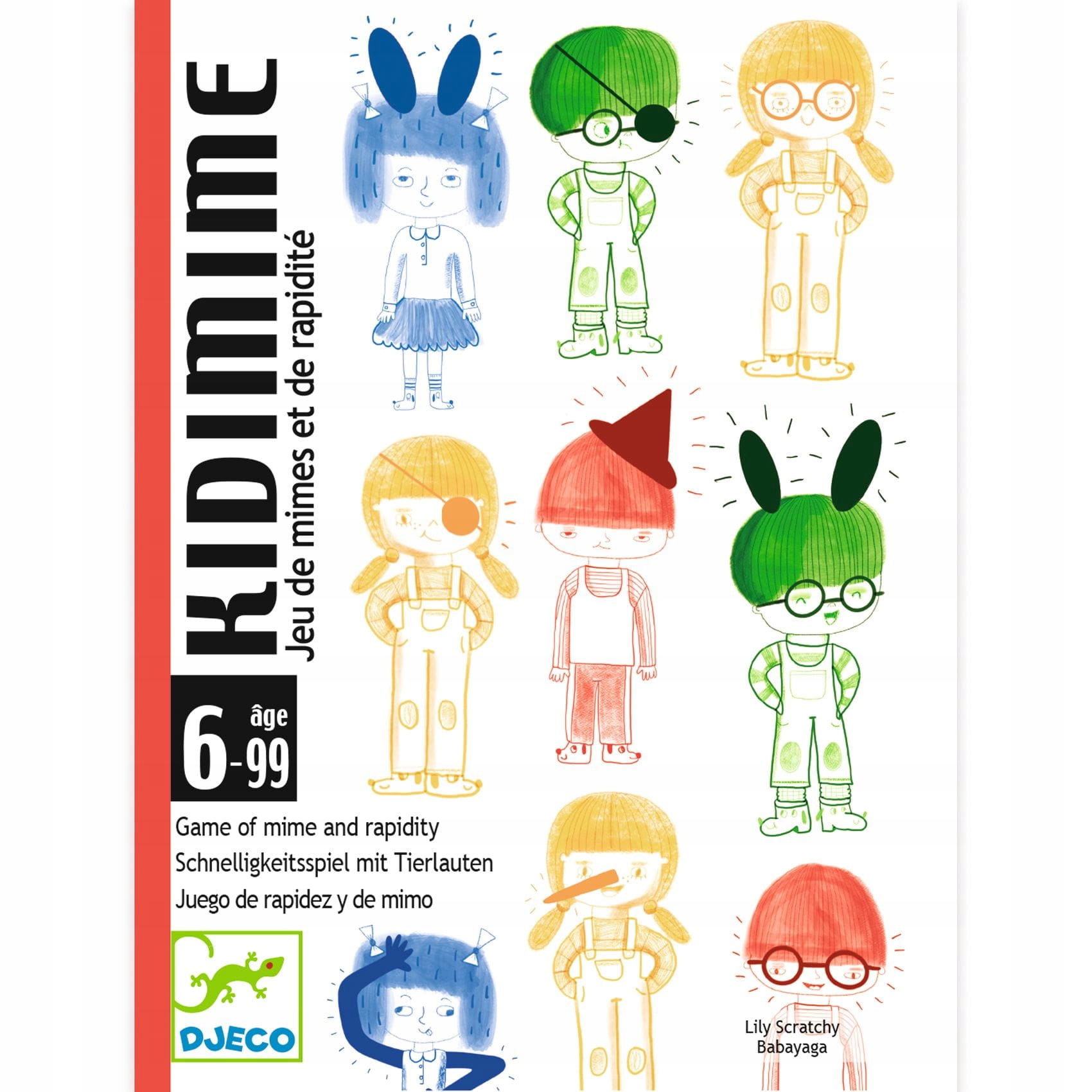 Gra Karciana Kidimime DJECO 6-99 Lat