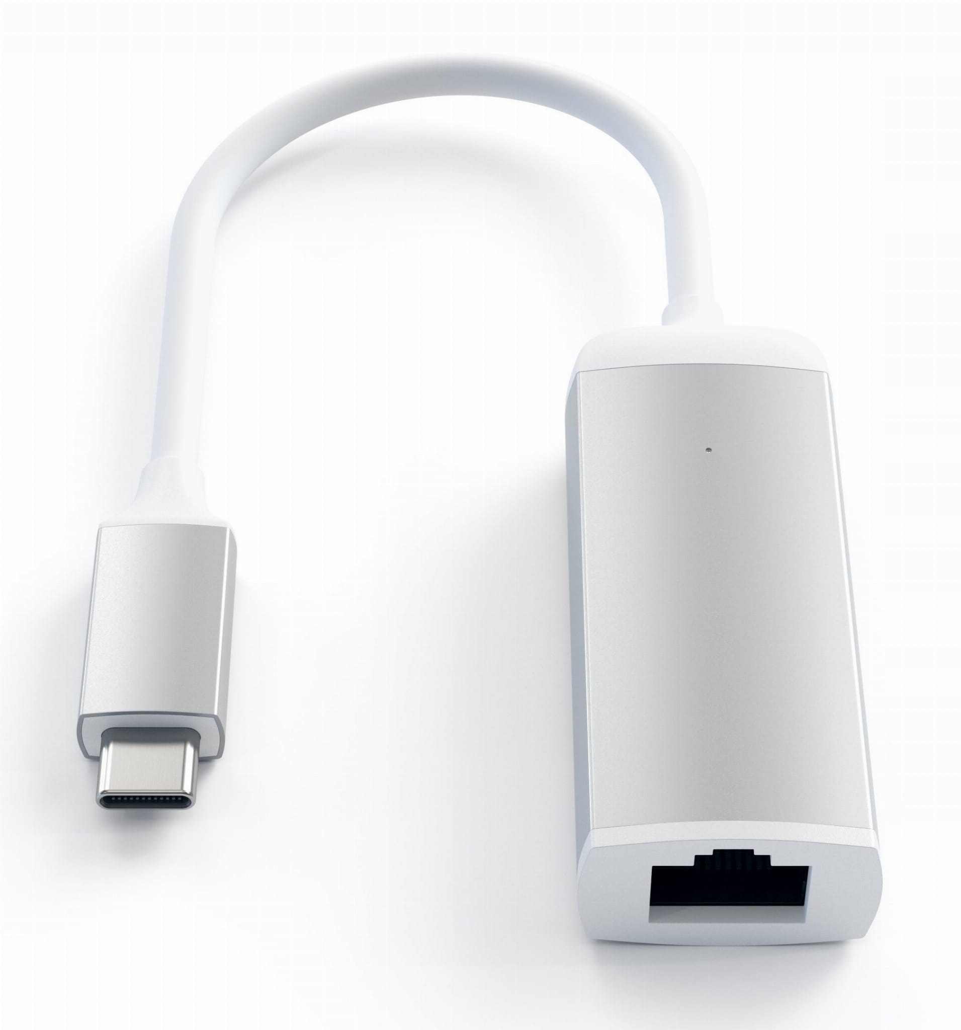 BoxWave USB-C To Ethernet Adapter | White | 5 Gbps Data Transfer | Smartphone & Tablet Compatible
