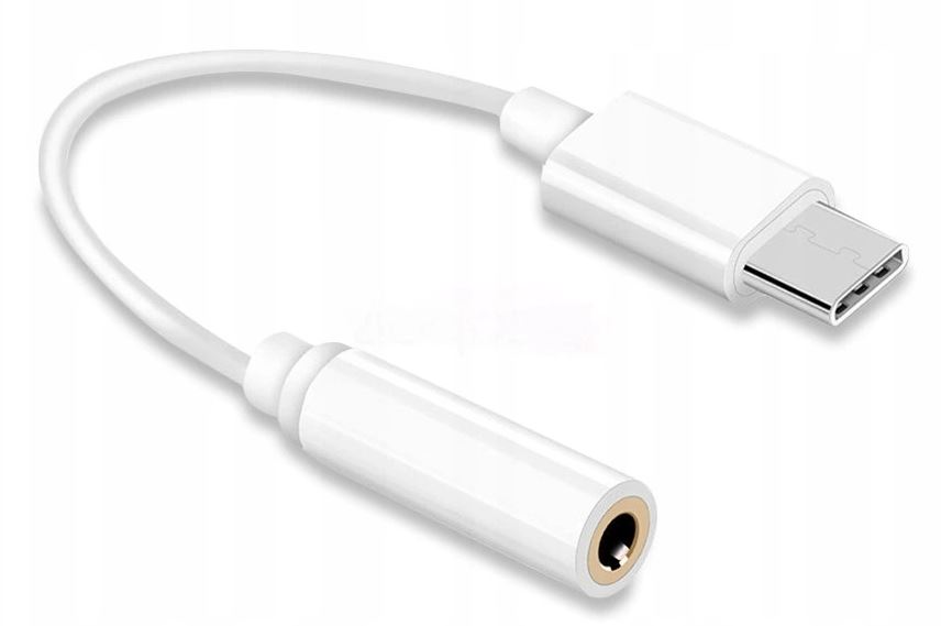 

Adapter Typ-c Jack 3,5 Do Słuchawek Przejściówka