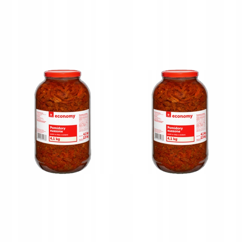 Tge Rajčata sušené proužky v oleji s bylinkami 4,1 kg X2