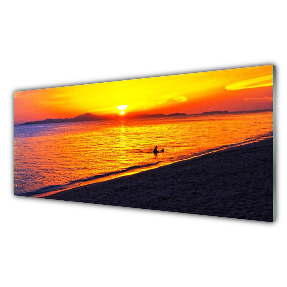 

Obraz akrylowy 125x50 Morze Słońce Plaża Krajobraz