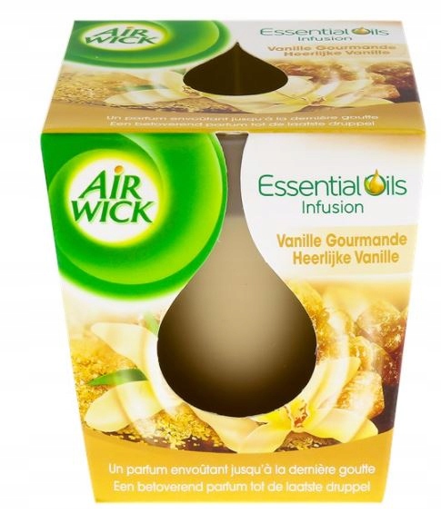 

świeca zapachowa w szkle wanilia Air Wick 30h
