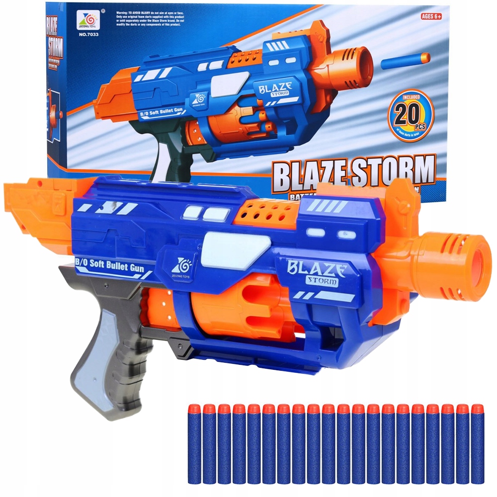 

Wyrzutnia Blazestorm Pistolet Na Strzałki Piankowe