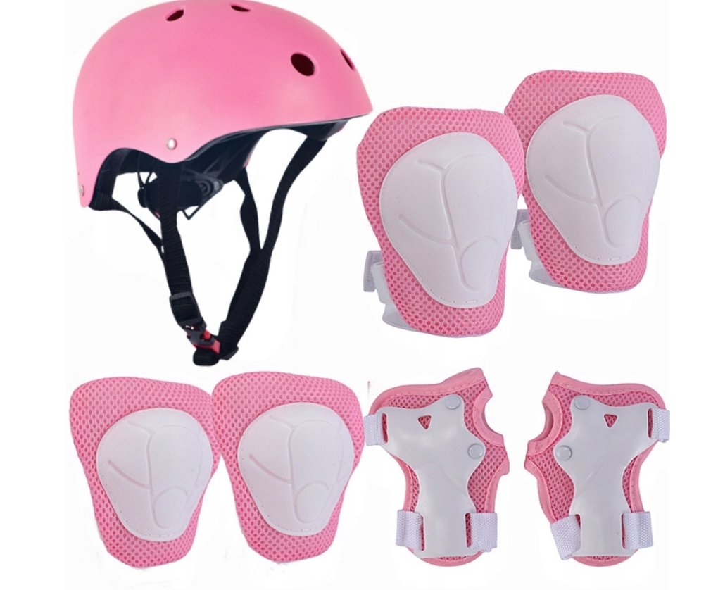 Zestaw ochraniaczy na kolana łokcie nadgarstki na rower hulajnogę rolki S
