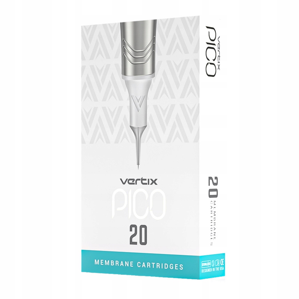 Vertix Pico cartridge Pmu 1RL 0.25 mm 20 kusů Mt