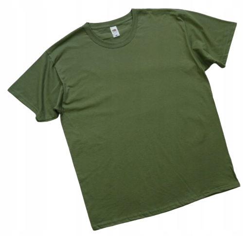 

Fruit Of The Loom T-shirt Oliwka 165 g XL