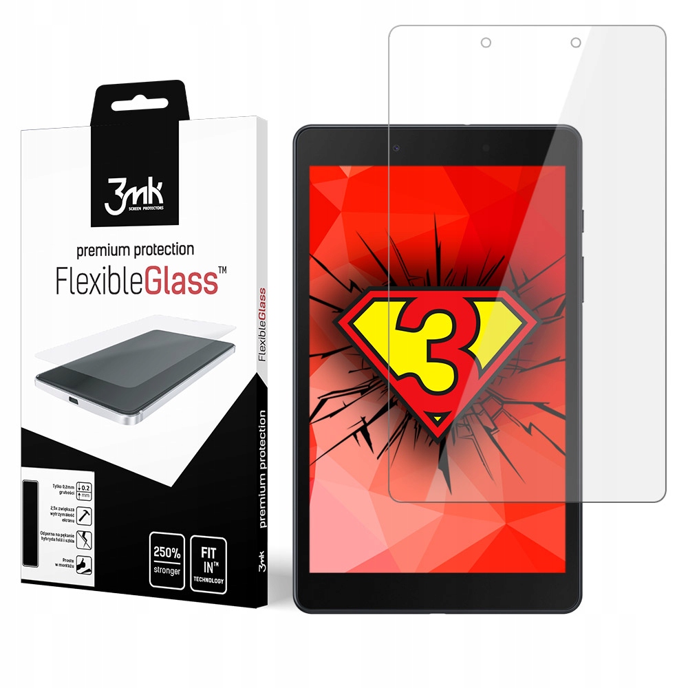 

Szkło hybrydowe 3mk FlexibleGlass do Tab A8.0 2019