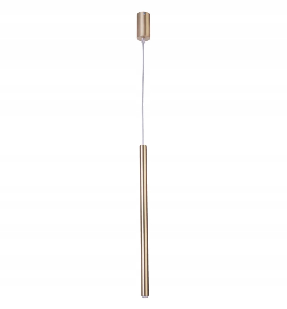 Moderní dekorativní závěsná lampa z mosazi 62 cm nad stůl Sigma