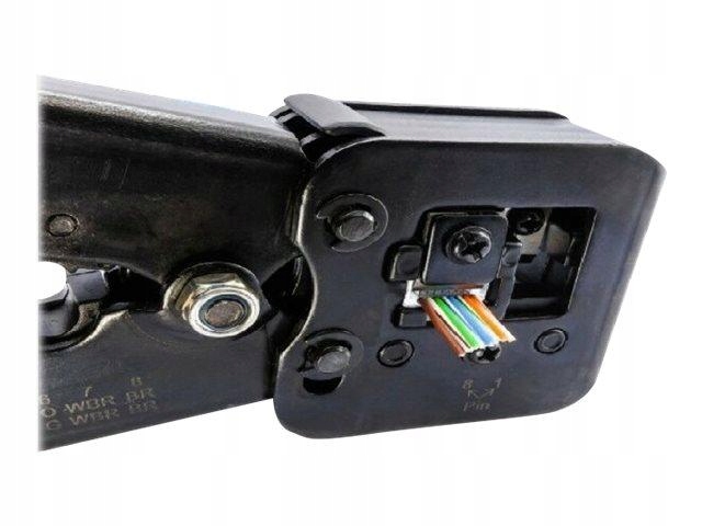 Lanberg NT-0204 Lanberg zaciskarka wtyków przelotowych RJ45 RJ12 RJ11