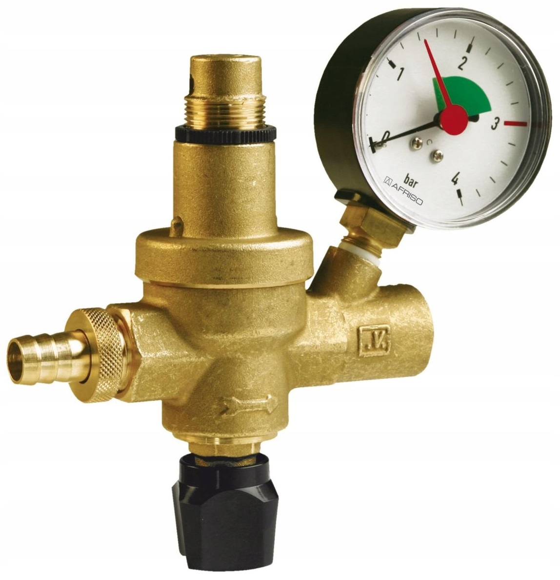 AFRISO FAM ZAWÓR DO AUTOMATYCZNEGO NAPEŁNIANIA INSTALACJI Z MANOMETREM 1/2"