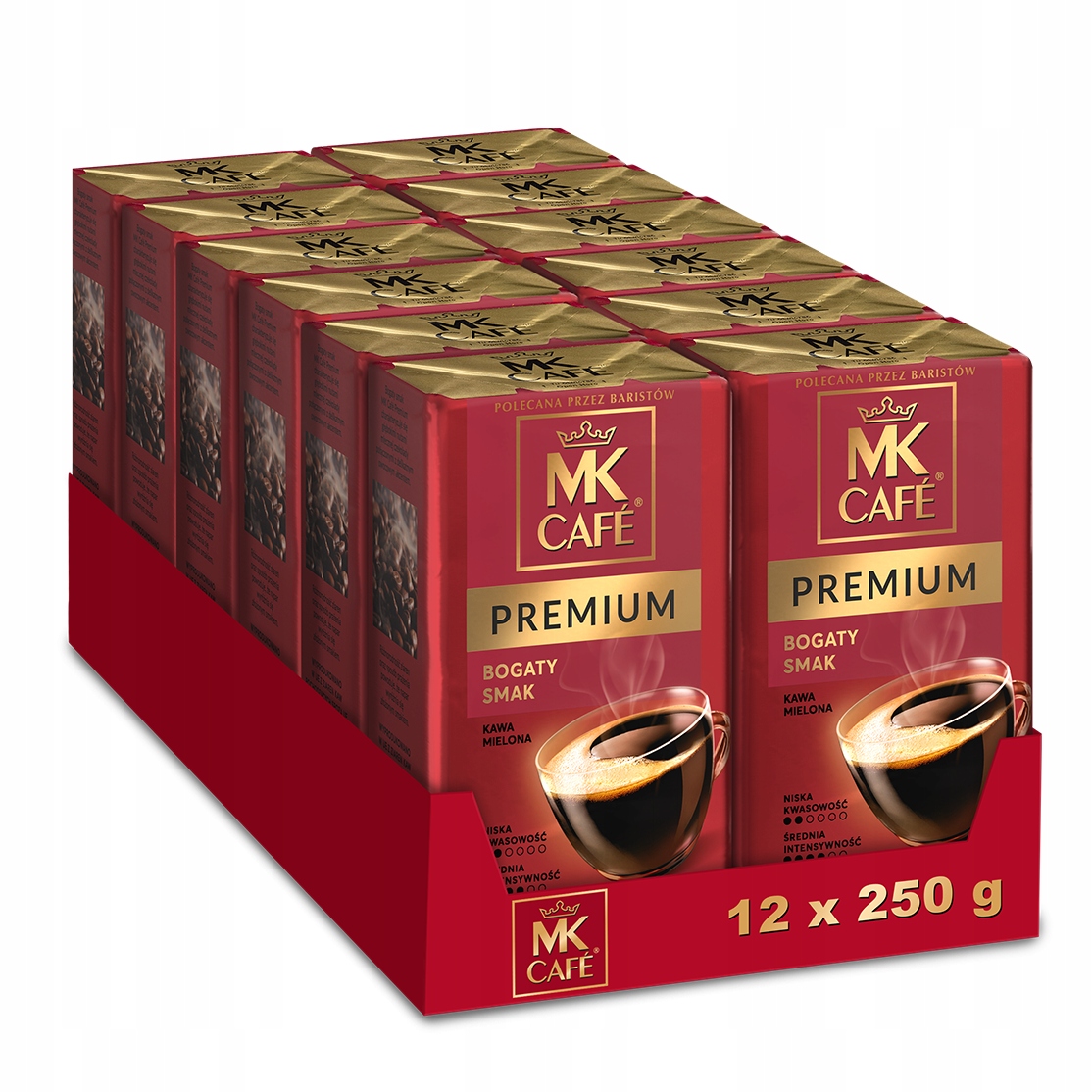Mletá káva Mk Cafe Premium 12x250 g