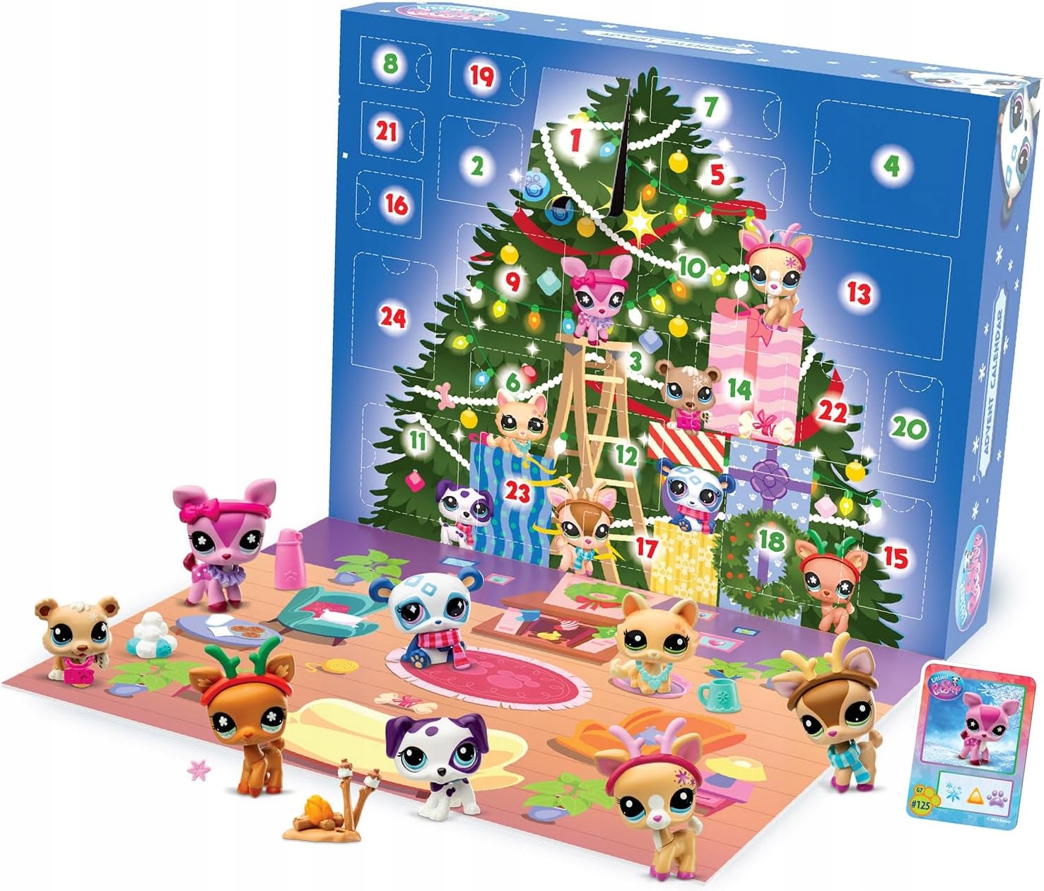 РІДВЕНТ-КАЛЕНДАРЬ 2024 ВІД НАЙМЕНШОГО ЗООШОПУ "Герой/Казка" від Littlest Pet Shop
