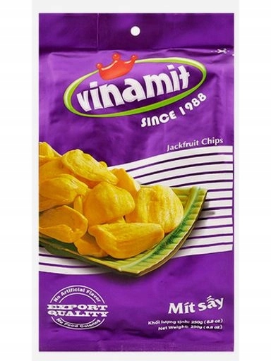 3x Chipsy z jackfruitu (džakfruta) 100 g Vinamit