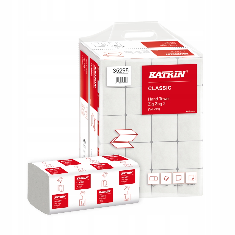 Levně Papírový ručník Zz Katrin Classic 35298 23 x 22,4 cm 2 W 4000 listů
