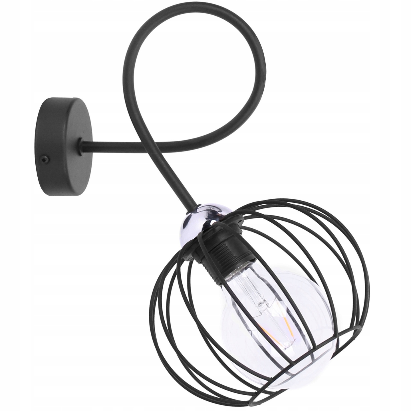 

Nowoczesna Lampa Wisząca miedź Edison Loft Led