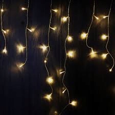 

Sople 100 Led Zew I Wew Ciepło Biał Lampki kurtyna