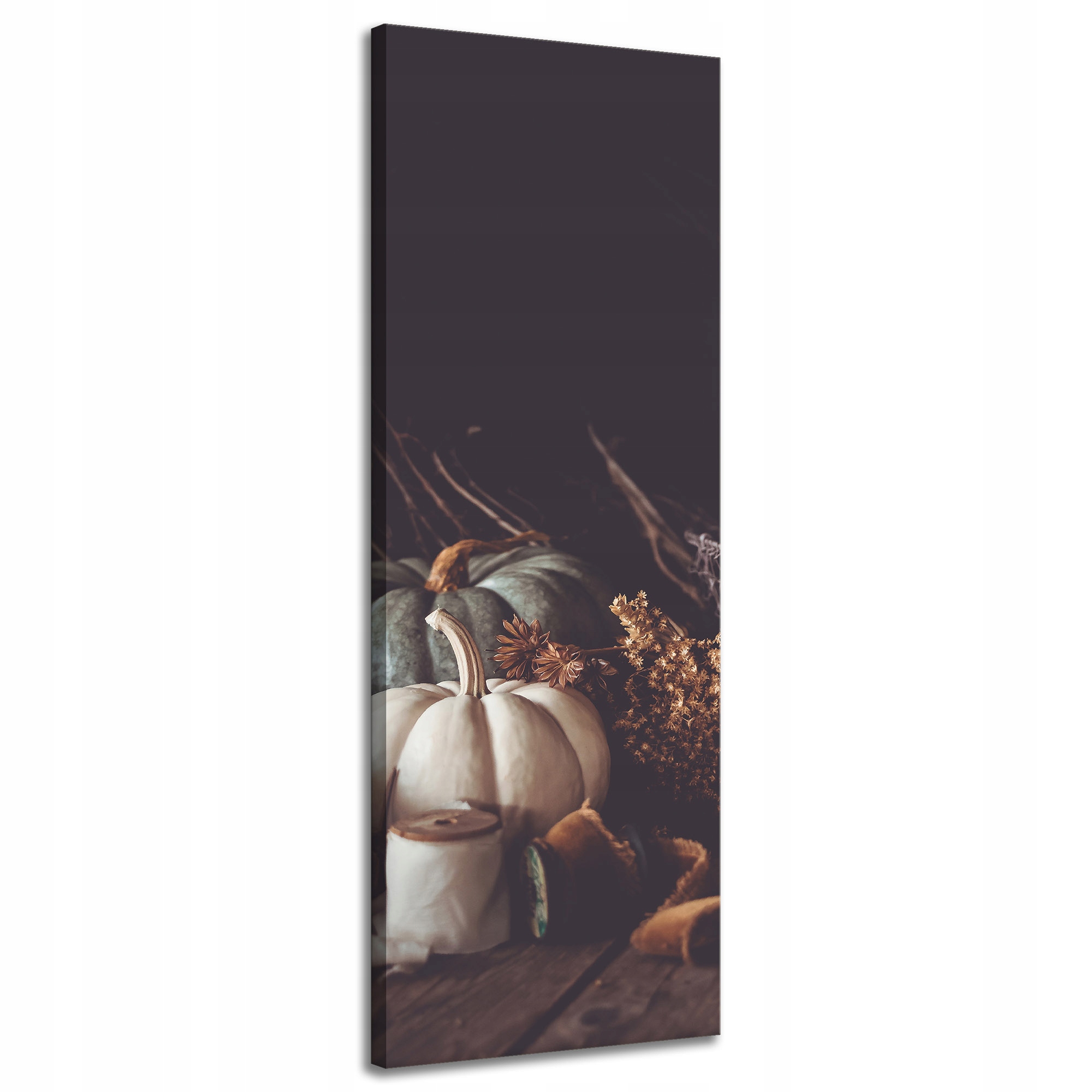 Obraz na plátně Dýně Retro Vintage Podzim Roční období 40x120