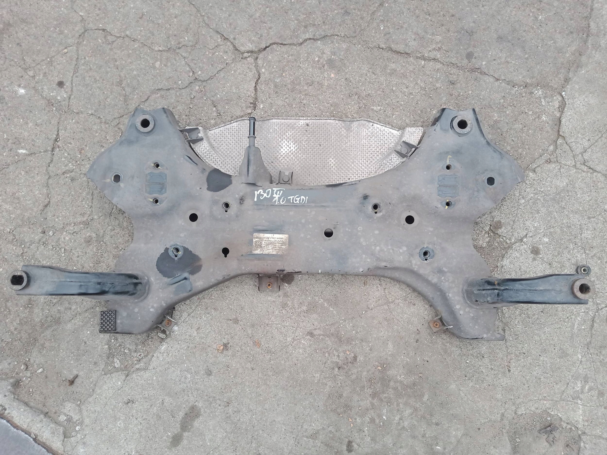 HYUNDAI I30 III sider axle beam springing front 62401 G4AA0 2017