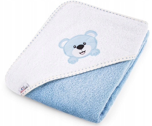 OKRYCIE kąpielowe z KAPTUREM ręcznik 100x100