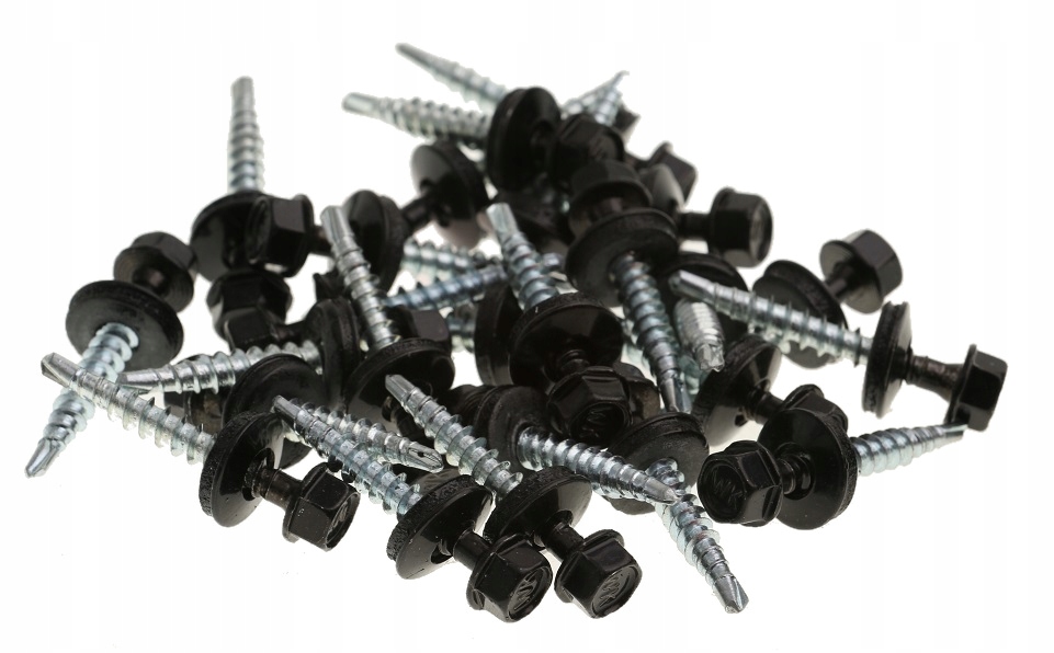 

Wkręt Farmerski 9005 Wkręty 4,8x35 mm 25x Czarny