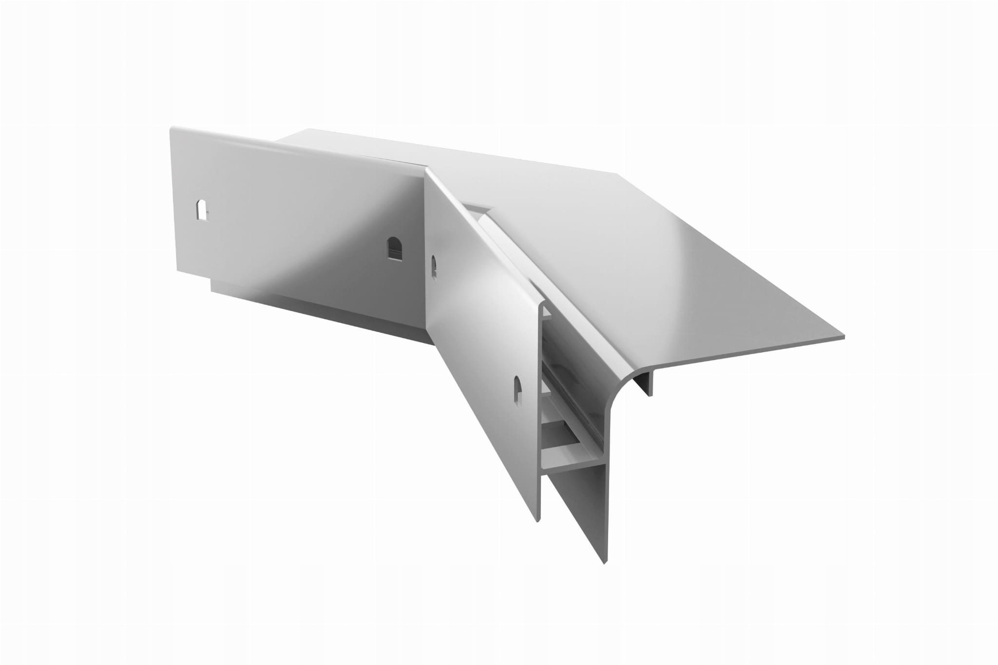 Vnitřní roh 135" pro profily W30R Plus Renoplast Šedá Ral 7037