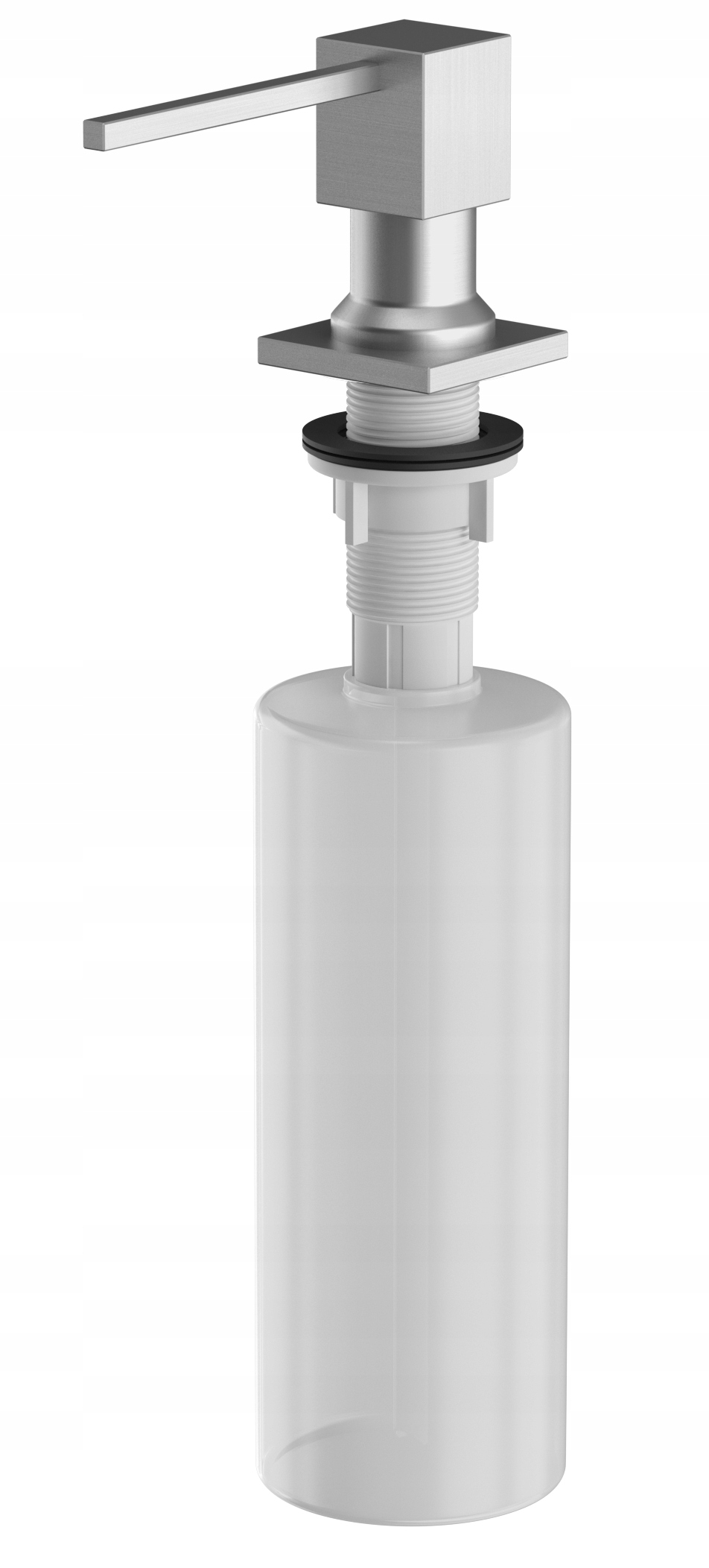 DOZOWNIK SATYNA PŁYNU MYDŁA DO ZLEW KWADRATOWY Marka Granitan