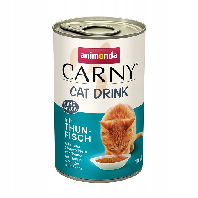 Levně 10x Animonda Carny Cat Drink tuňák 140 ml