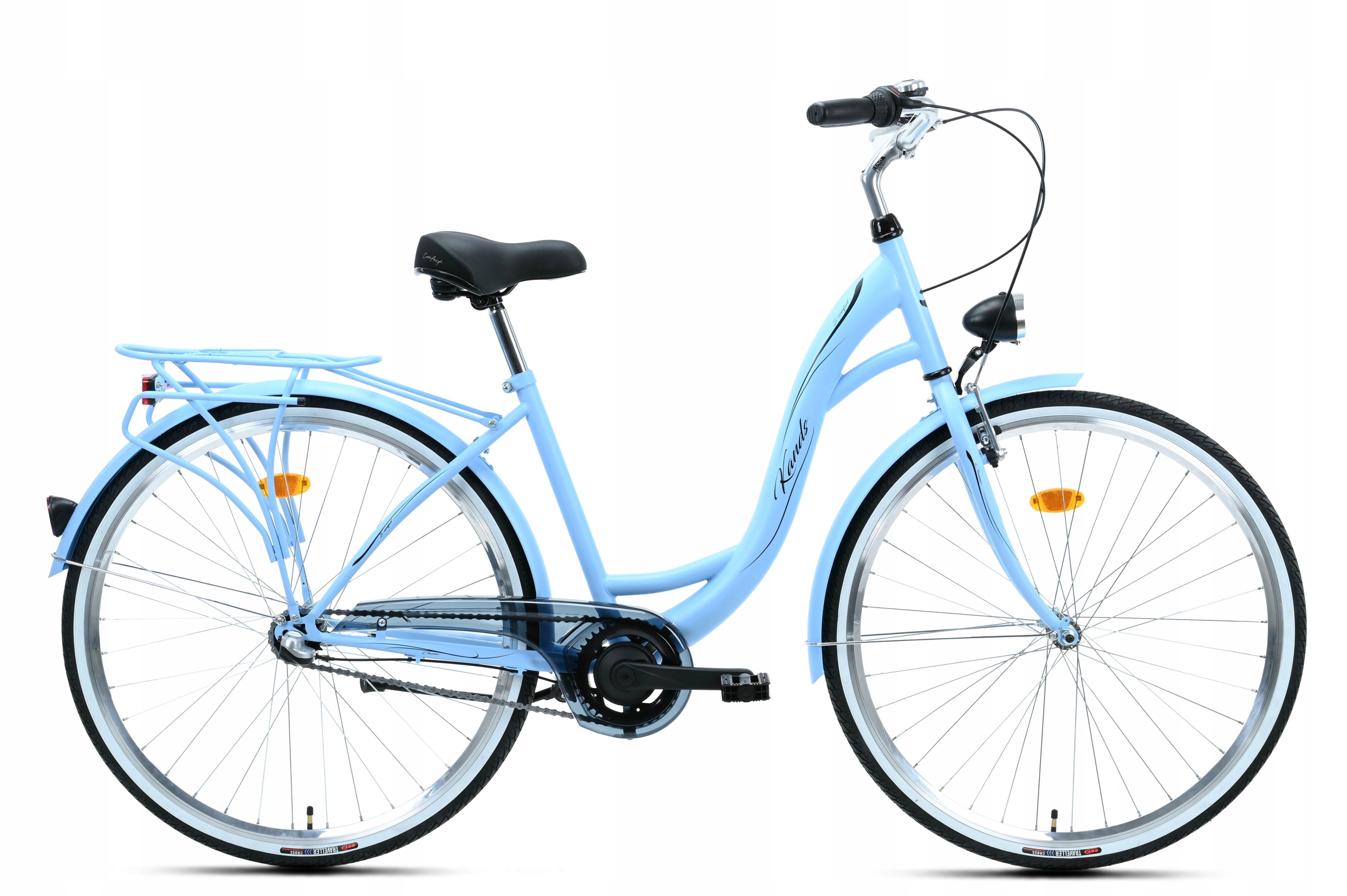Rower Miejski Kands 28 S-comfort 3b błękitny 18 r26