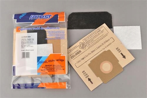 Zestaw Worków F.p. Zelmer 321 Z Filtr