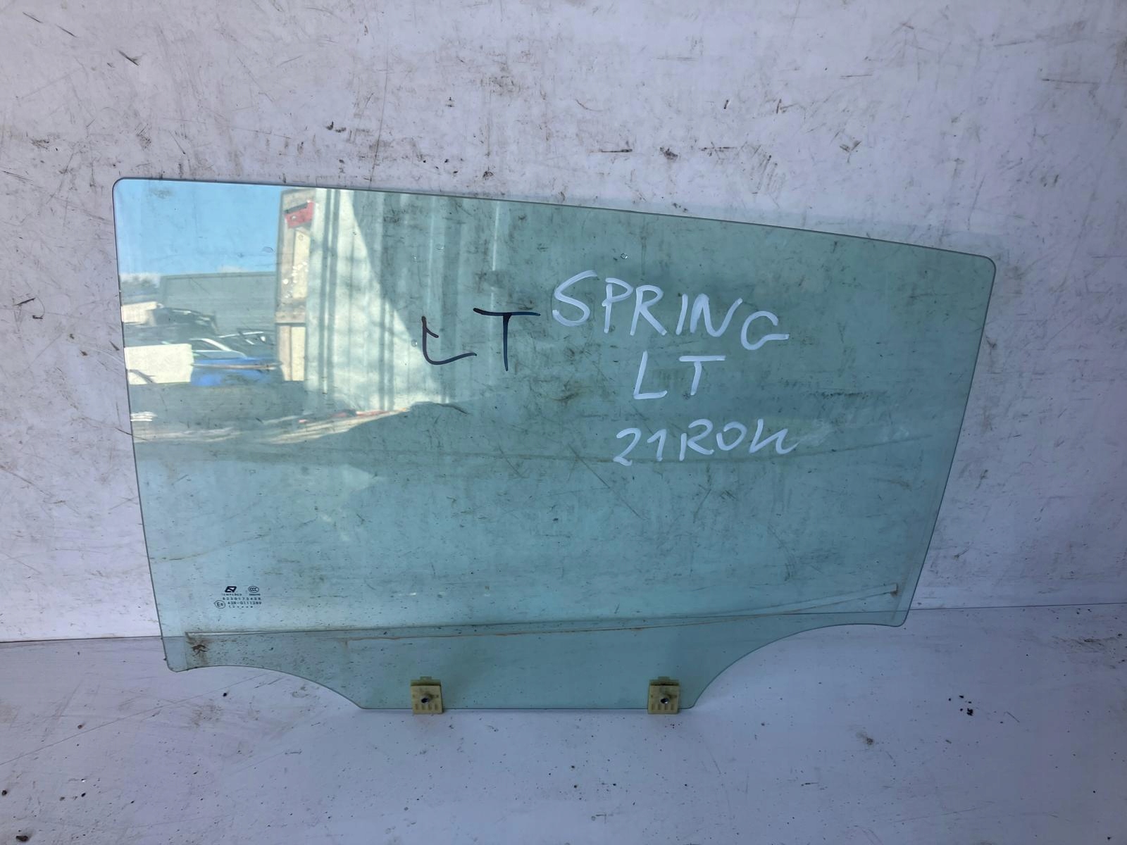 window door left rear part DACIA SPRING 21 ROK