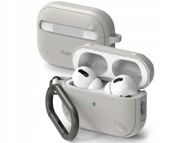 

Etui do Apple Airpods Pro 1/2 Ringke Onyx Szary