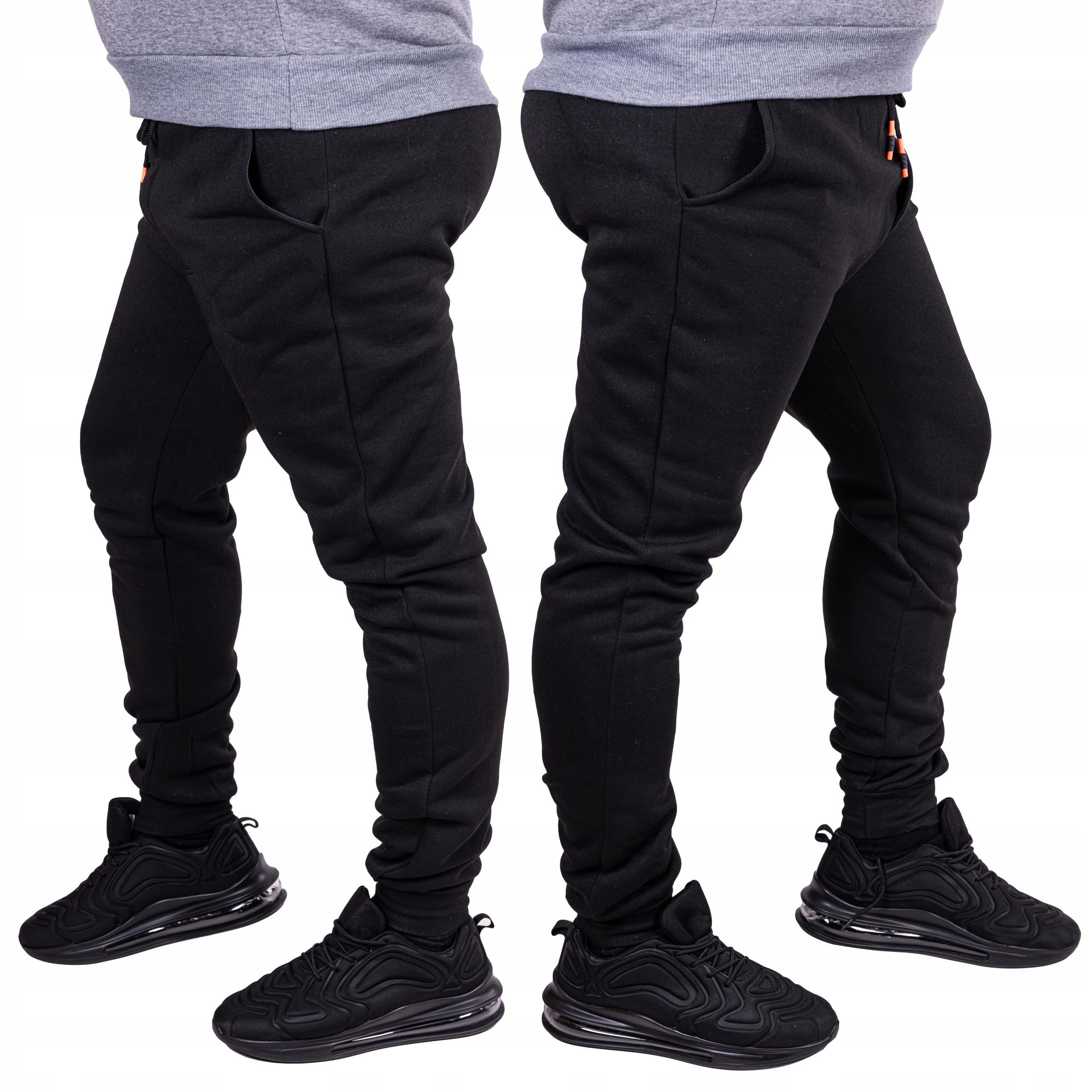 

Spodnie męskie Dresowe dresy Esten czarne r. 4XL