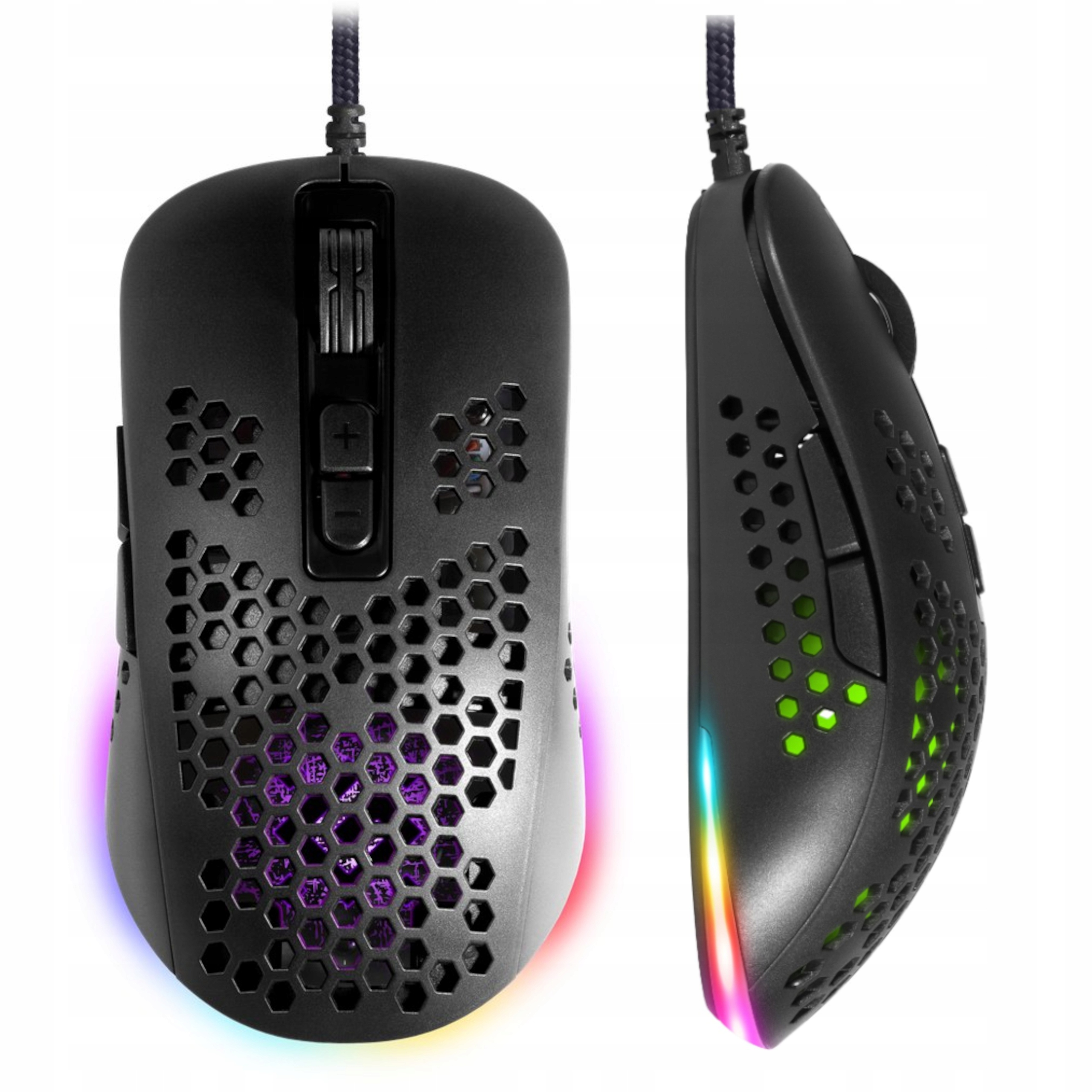 Mysz gamingowa optyczna GM-620L Shepard 12800 dpi Rgb 7 przycisków Defender