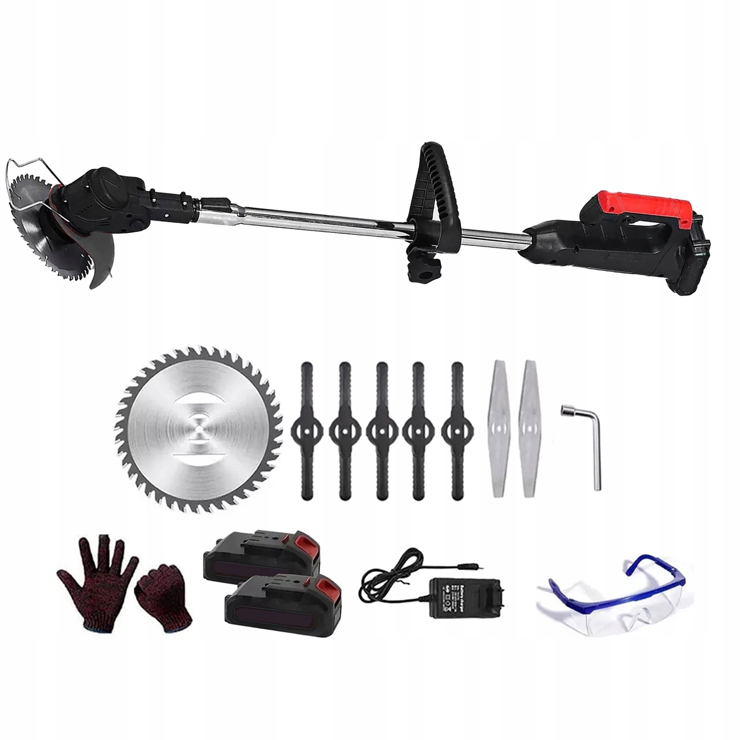 Elektrická Sekačka Na Trávu Pro Odplevelování 500 W S Výkonem 2 * 21 V