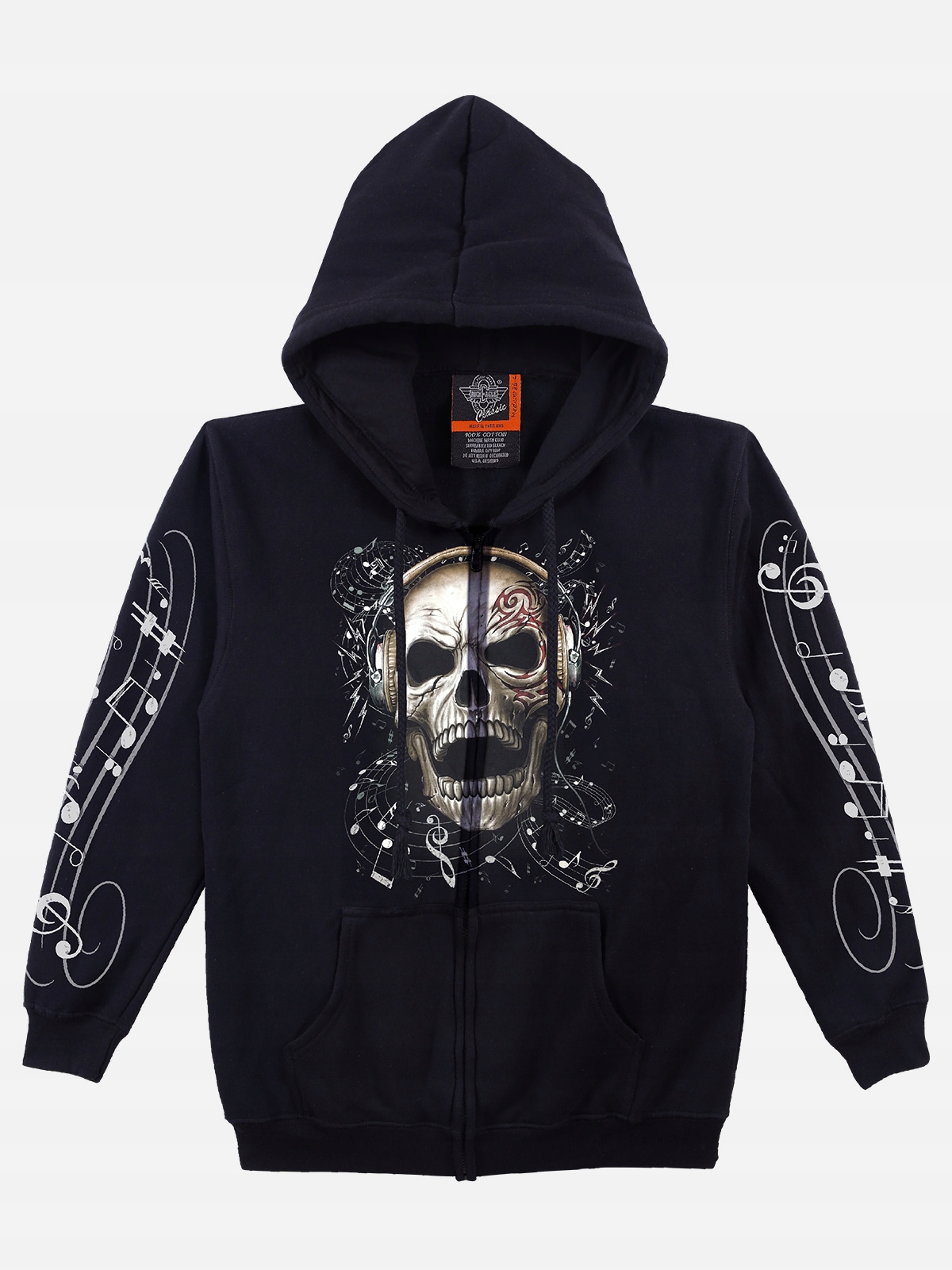 

Bluza z kapturem Czacha Disco Dj Rock Eagle H186 M