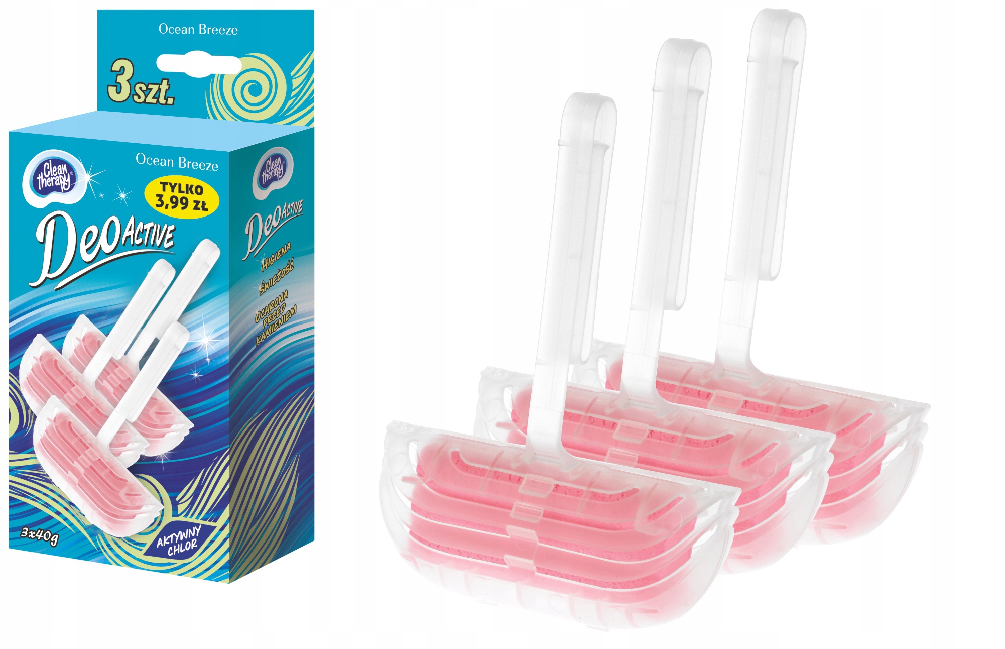 

Kostka Toaletowa Zapas Do Wc 40g Ocean Breeze 3szt