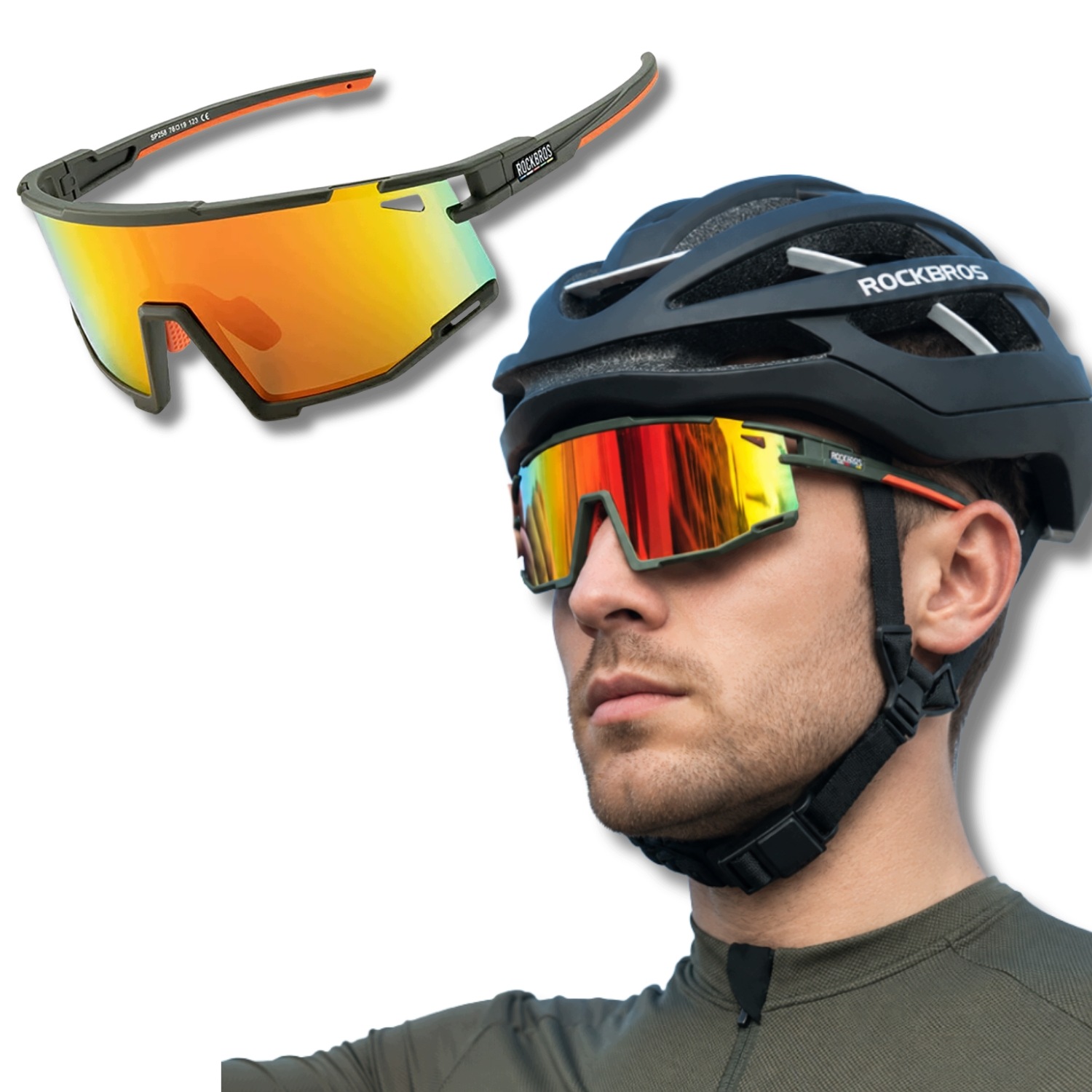 Sportovní Cyklistické Brýle Na Polarizační Kolo Pánské Rockbros