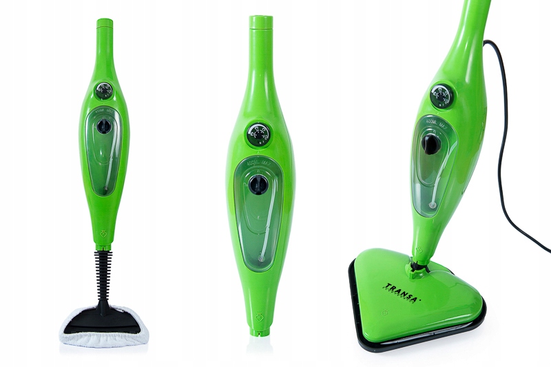 Mop Parowy WIELOFUNKCYJNY 12 końcówek 4,2 BAR Transa Electronics 2000W Moc 1500 W