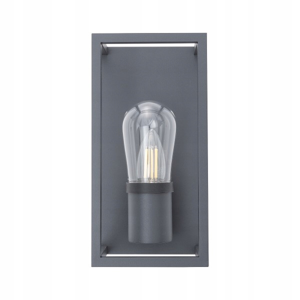 Nowodvorski Zahradní nástěnná lampa Margot grafitová 10504