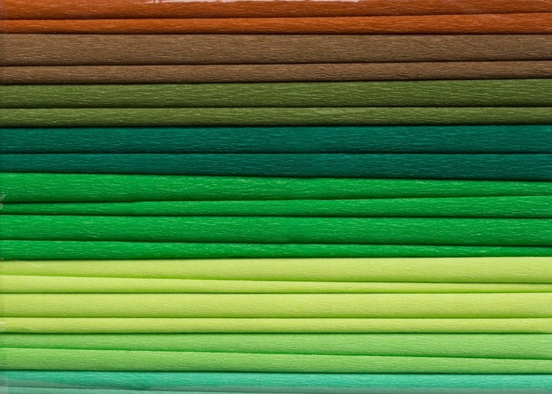 

Krepa Marszczona 25X200 CM Zielonych