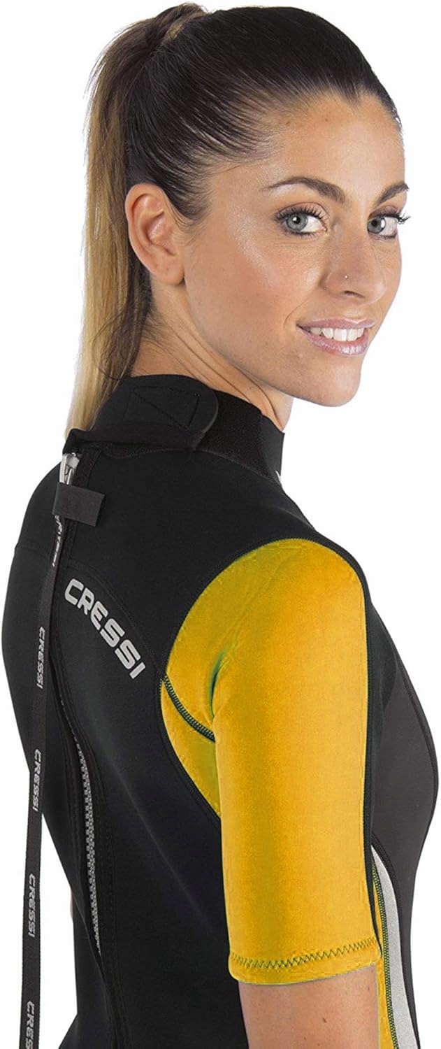 Cressi Women Med Wetsuit Neoprene Shorty Pianka M