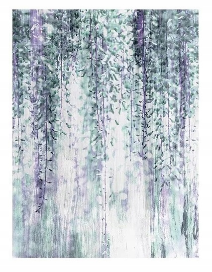 Fototapeta Listy do obývacího pokoje 3D Wisteria 184x254