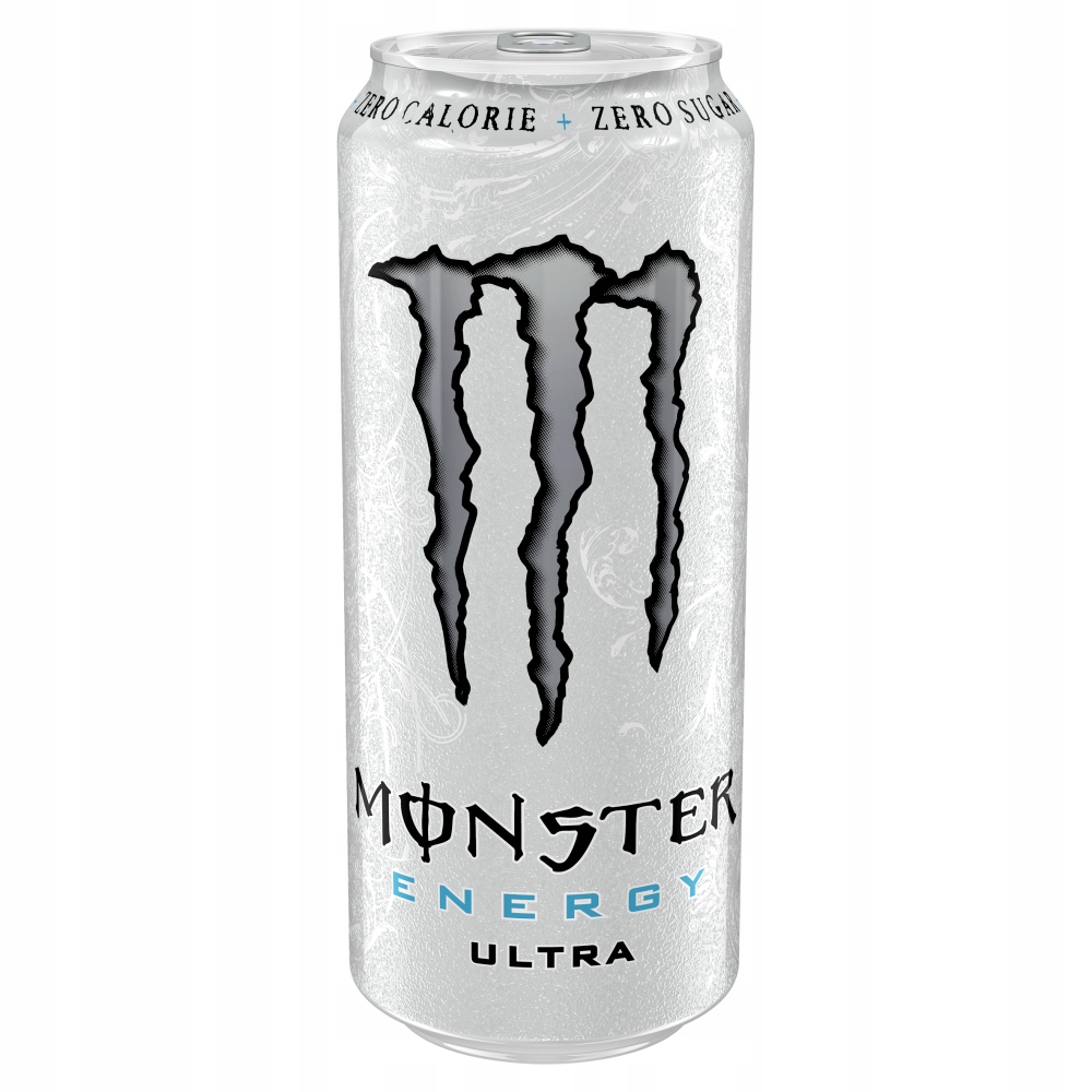 12 Sztuk Monster Ultra White 0,5L Napój Energetyk Puszka Biała